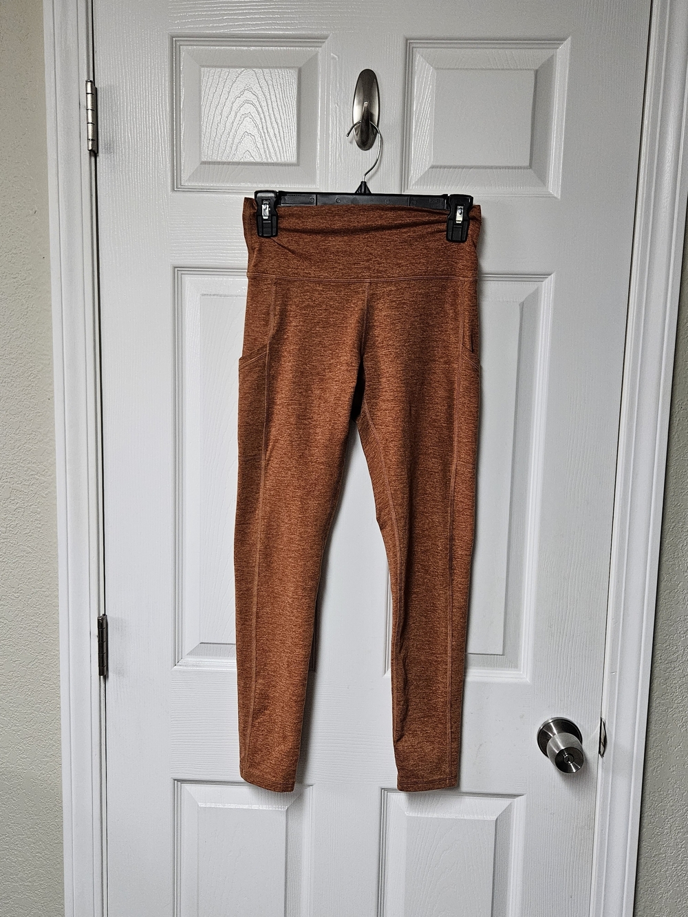 aerie High-Rise Leggings in Burnt Orange Heather